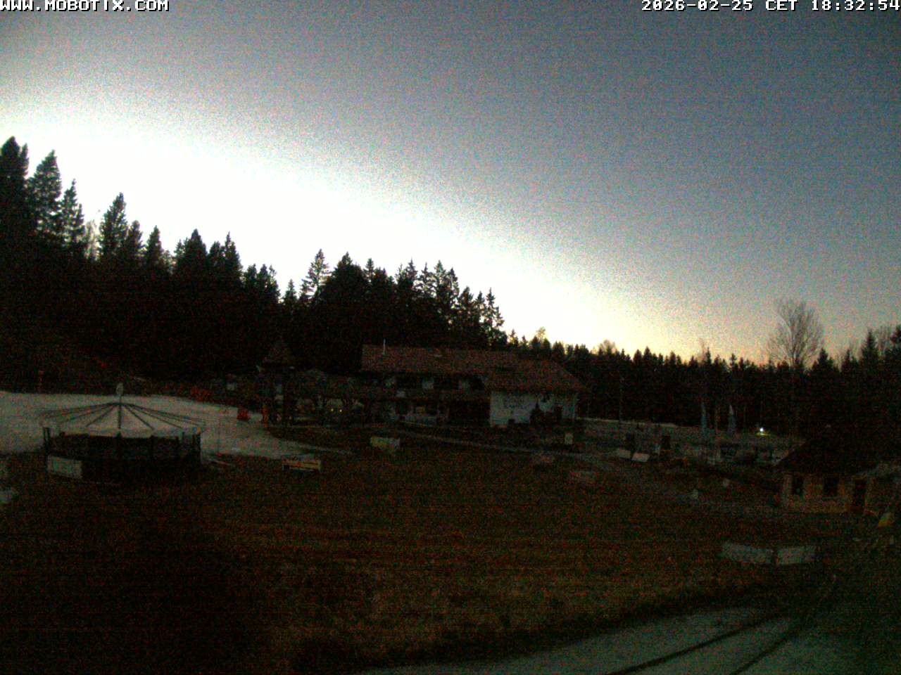 Archiv Foto Webcam Blick zur Talstation am Hohenbogen