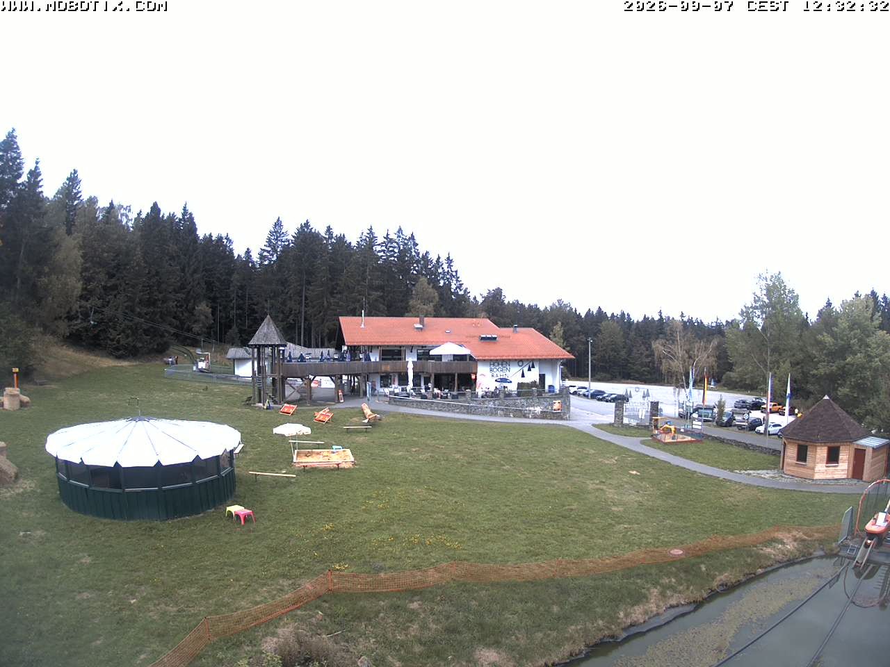 Archived image Webcam Hohenbogen: View Base Station