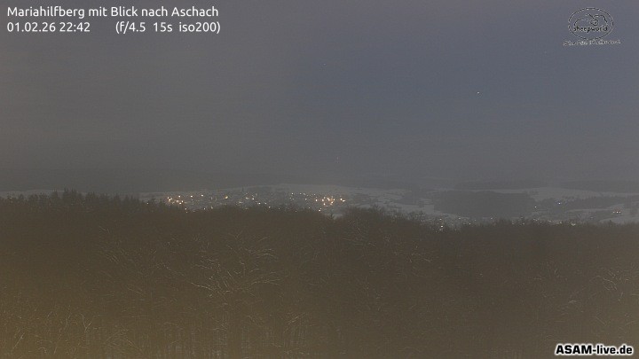 Archiv Foto Webcam Aschach - Mariahilfberg