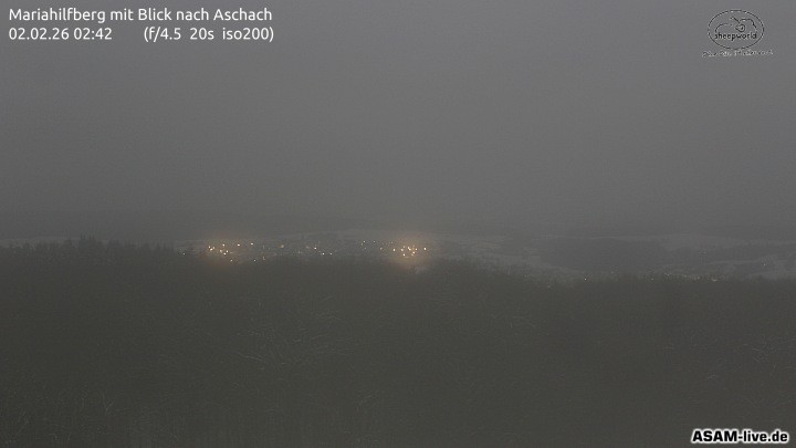 Archiv Foto Webcam Aschach - Mariahilfberg