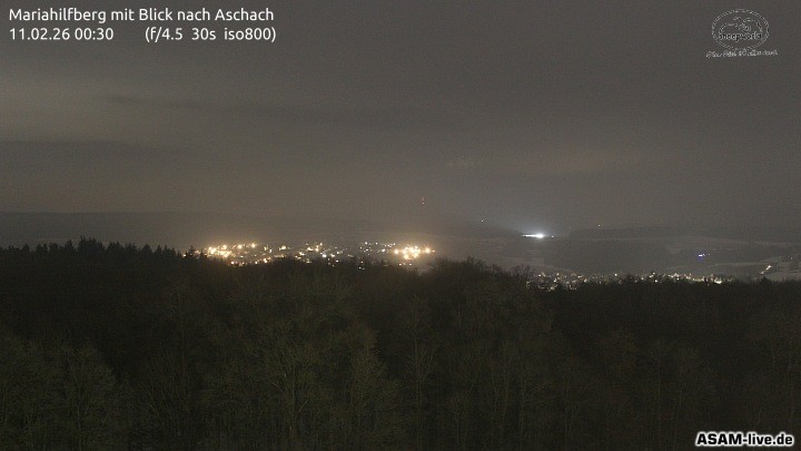 Archiv Foto Webcam Aschach - Mariahilfberg