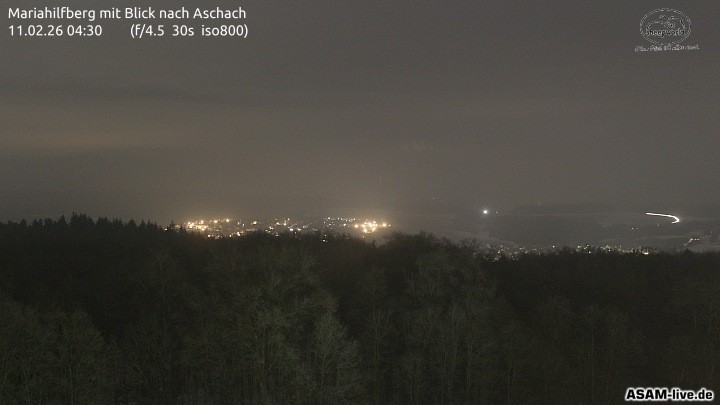 Archiv Foto Webcam Aschach - Mariahilfberg