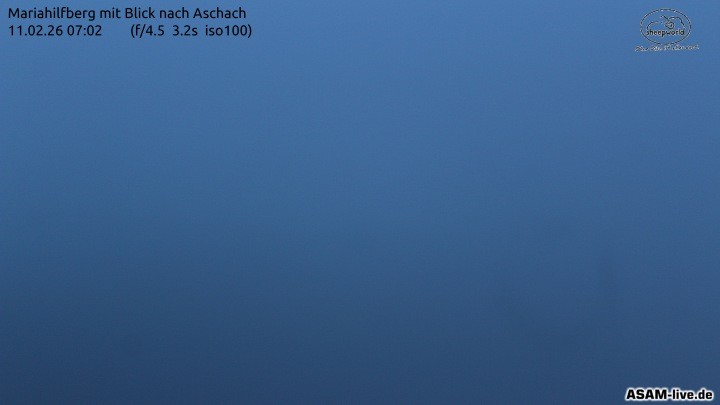 Archiv Foto Webcam Aschach - Mariahilfberg