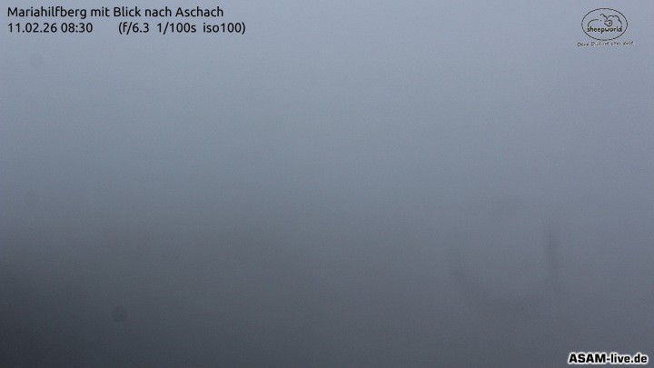 Archiv Foto Webcam Aschach - Mariahilfberg