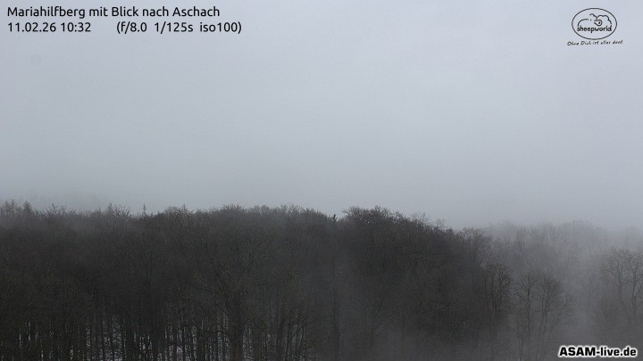 Archiv Foto Webcam Aschach - Mariahilfberg