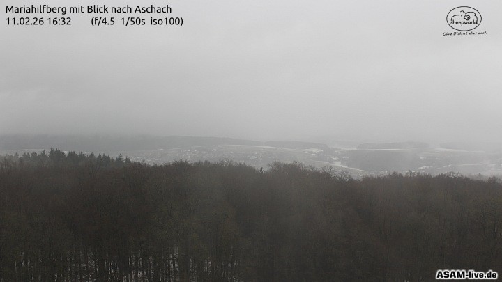 Archiv Foto Webcam Aschach - Mariahilfberg