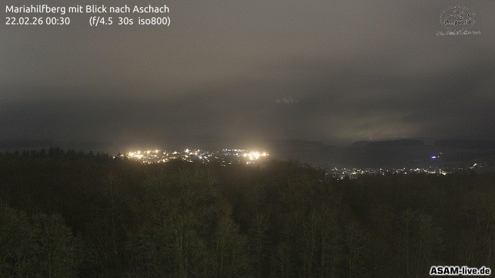 Archiv Foto Webcam Aschach - Mariahilfberg