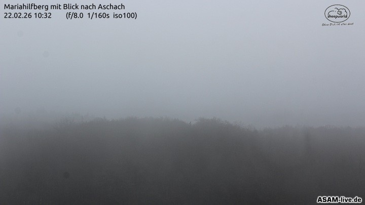 Archiv Foto Webcam Aschach - Mariahilfberg