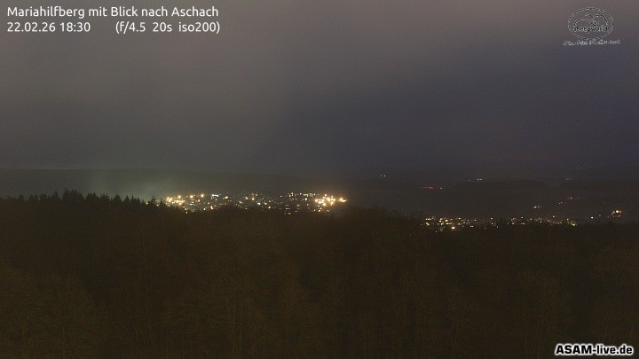 Archiv Foto Webcam Aschach - Mariahilfberg