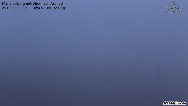 Archiv Foto Webcam Aschach - Mariahilfberg