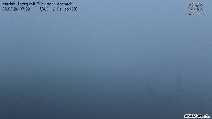 Archiv Foto Webcam Aschach - Mariahilfberg