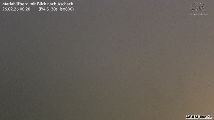 Archived image Webcam Mariahilfberg Mountain Aschach