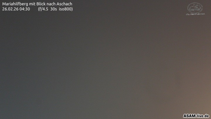 Archived image Webcam Mariahilfberg Mountain Aschach