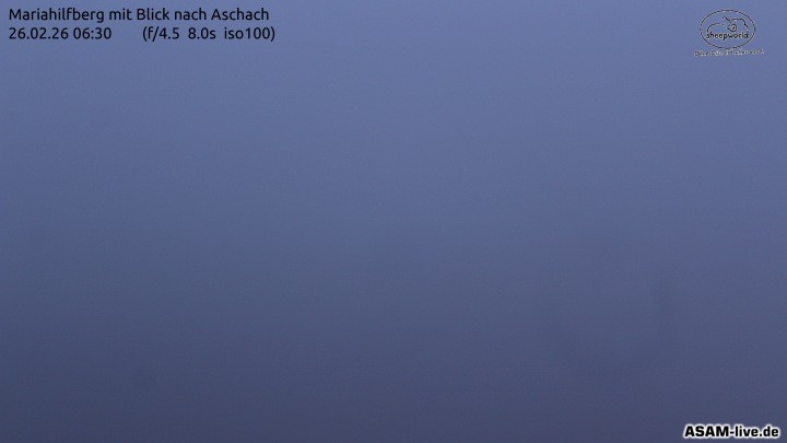 Archived image Webcam Mariahilfberg Mountain Aschach