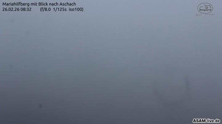 Archived image Webcam Mariahilfberg Mountain Aschach