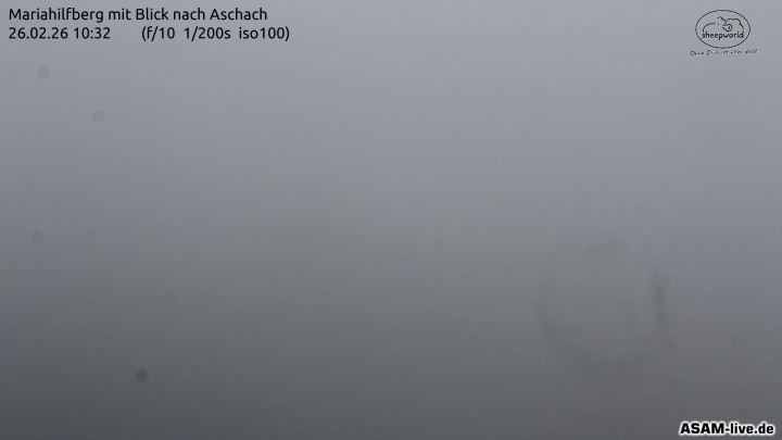 Archived image Webcam Mariahilfberg Mountain Aschach