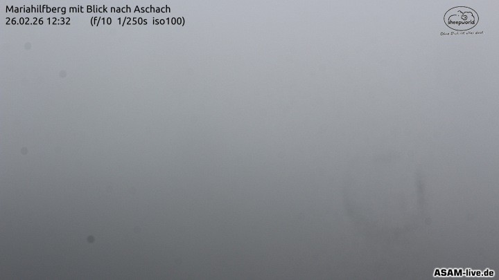 Archived image Webcam Mariahilfberg Mountain Aschach