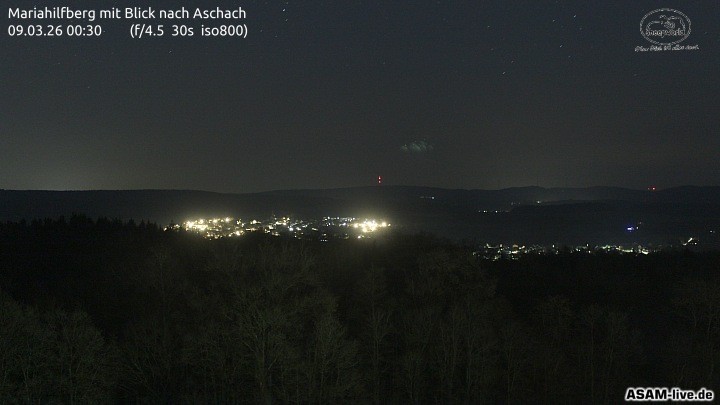 Archiv Foto Webcam Aschach - Mariahilfberg