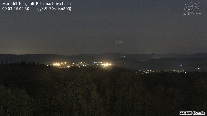 Archiv Foto Webcam Aschach - Mariahilfberg