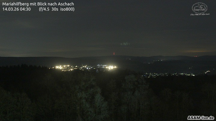 Archiv Foto Webcam Aschach - Mariahilfberg