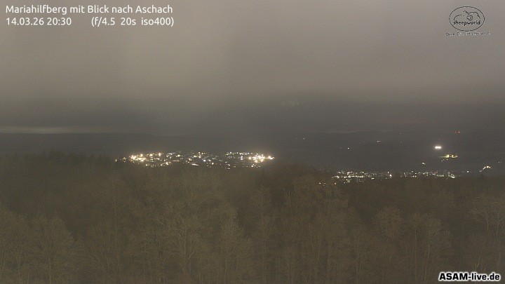 Archiv Foto Webcam Aschach - Mariahilfberg