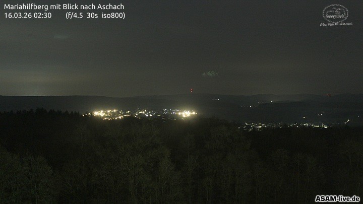 Archiv Foto Webcam Aschach - Mariahilfberg