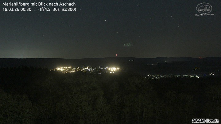 Archiv Foto Webcam Aschach - Mariahilfberg