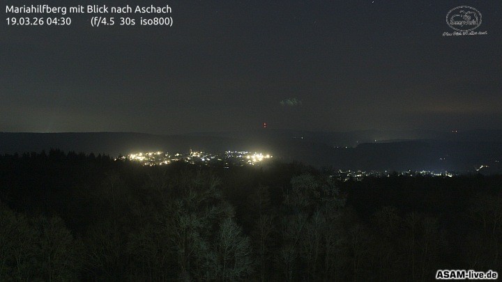 Archiv Foto Webcam Aschach - Mariahilfberg