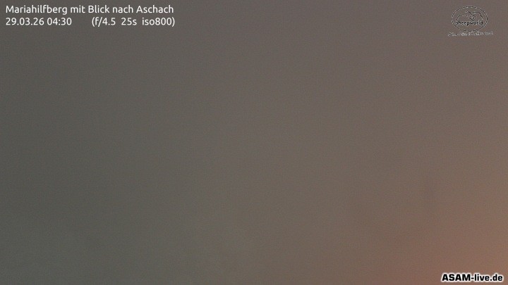 Archiv Foto Webcam Aschach - Mariahilfberg