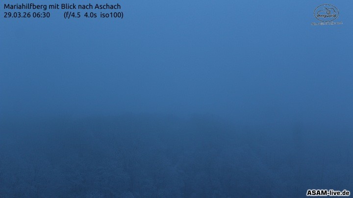 Archiv Foto Webcam Aschach - Mariahilfberg