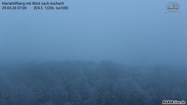 Archiv Foto Webcam Aschach - Mariahilfberg