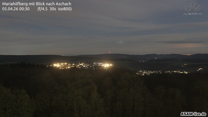 Archiv Foto Webcam Aschach - Mariahilfberg