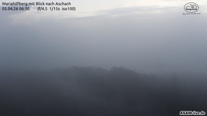 Archiv Foto Webcam Aschach - Mariahilfberg