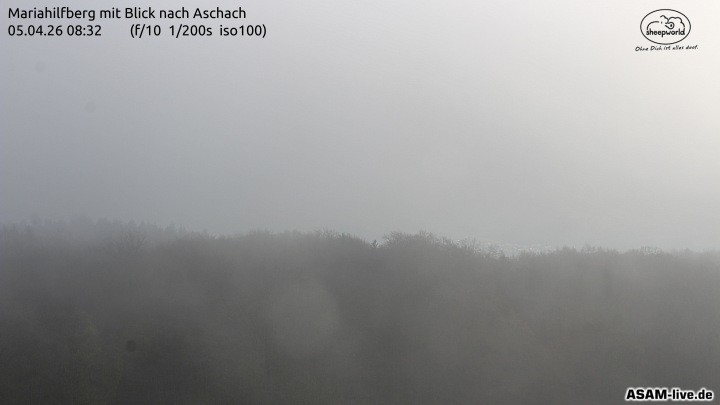 Archiv Foto Webcam Aschach - Mariahilfberg