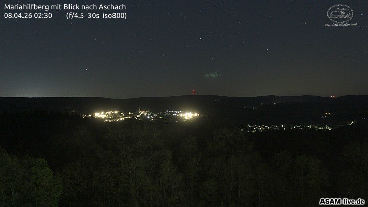 Archiv Foto Webcam Aschach - Mariahilfberg