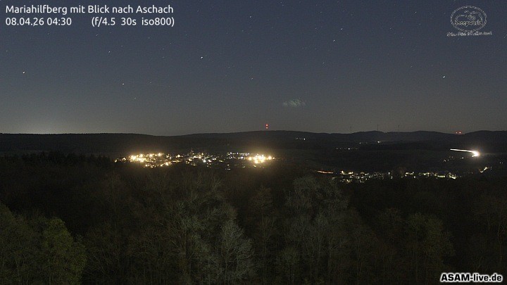 Archiv Foto Webcam Aschach - Mariahilfberg