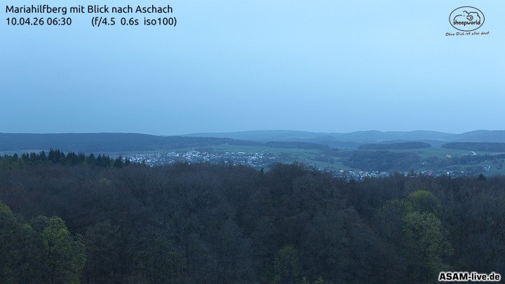 Archiv Foto Webcam Aschach - Mariahilfberg