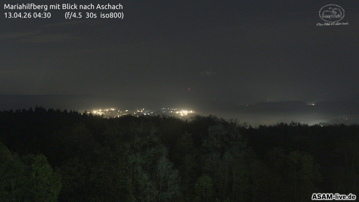 Archiv Foto Webcam Aschach - Mariahilfberg