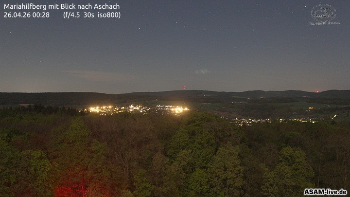 Archiv Foto Webcam Aschach - Mariahilfberg