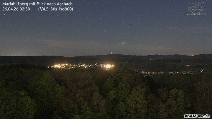 Archiv Foto Webcam Aschach - Mariahilfberg