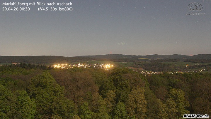 Archiv Foto Webcam Aschach - Mariahilfberg
