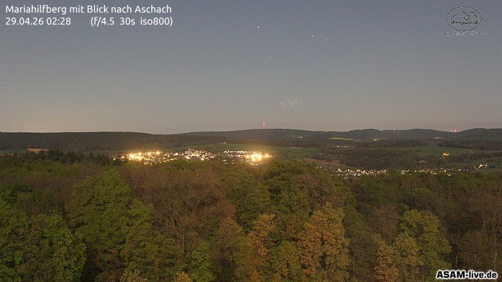 Archiv Foto Webcam Aschach - Mariahilfberg