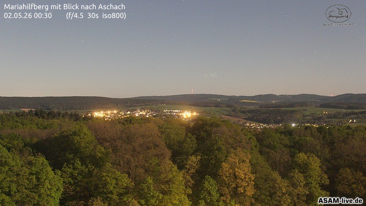 Archiv Foto Webcam Aschach - Mariahilfberg