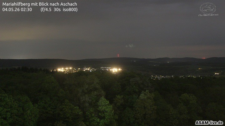 Archiv Foto Webcam Aschach - Mariahilfberg