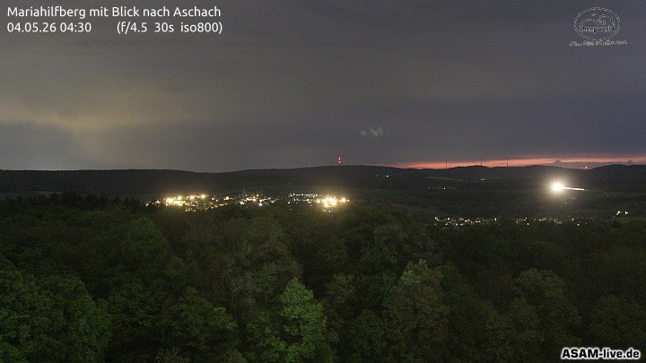Archiv Foto Webcam Aschach - Mariahilfberg
