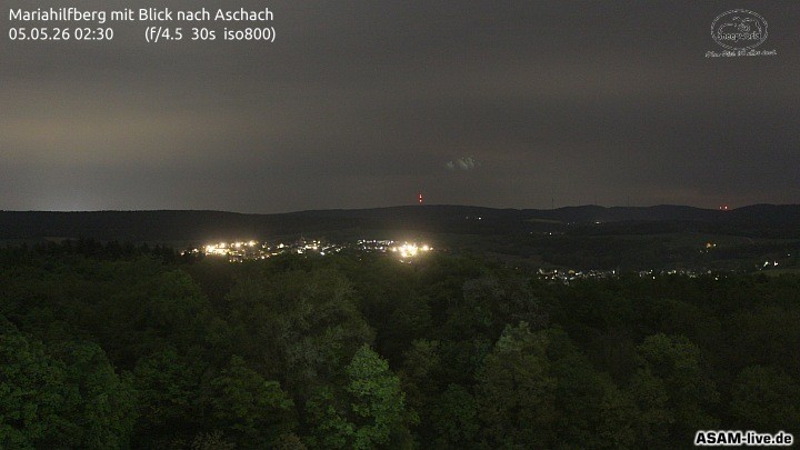 Archiv Foto Webcam Aschach - Mariahilfberg