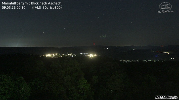 Archiv Foto Webcam Aschach - Mariahilfberg