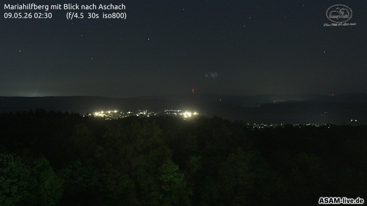 Archiv Foto Webcam Aschach - Mariahilfberg