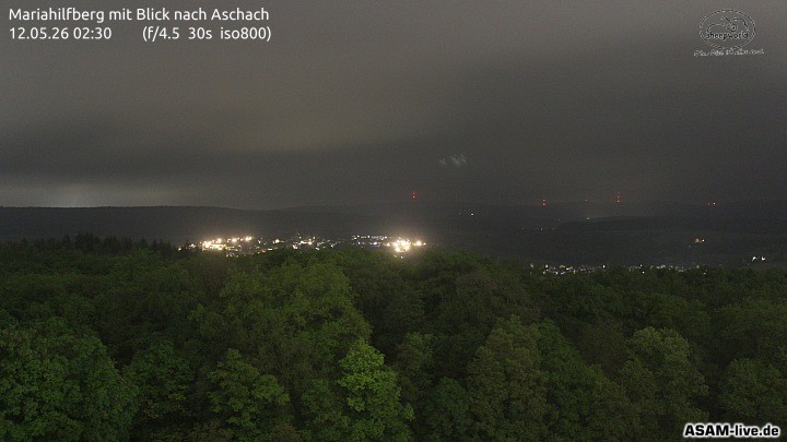 Archiv Foto Webcam Aschach - Mariahilfberg