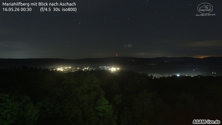 Archiv Foto Webcam Aschach - Mariahilfberg
